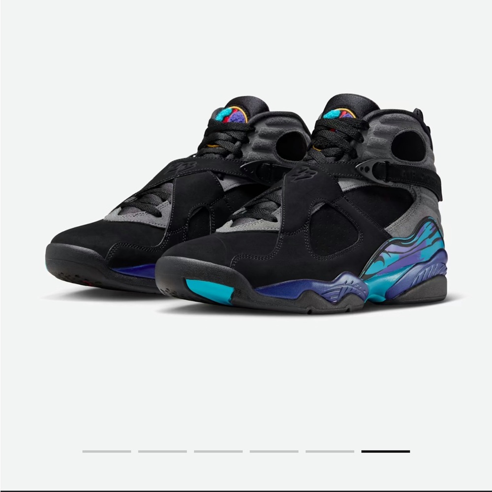 Air Jordan 8 Retro Aqua - Picture 2 of 9